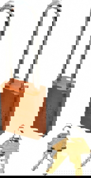 Lockout Padlock: Keyed Different, Alumin